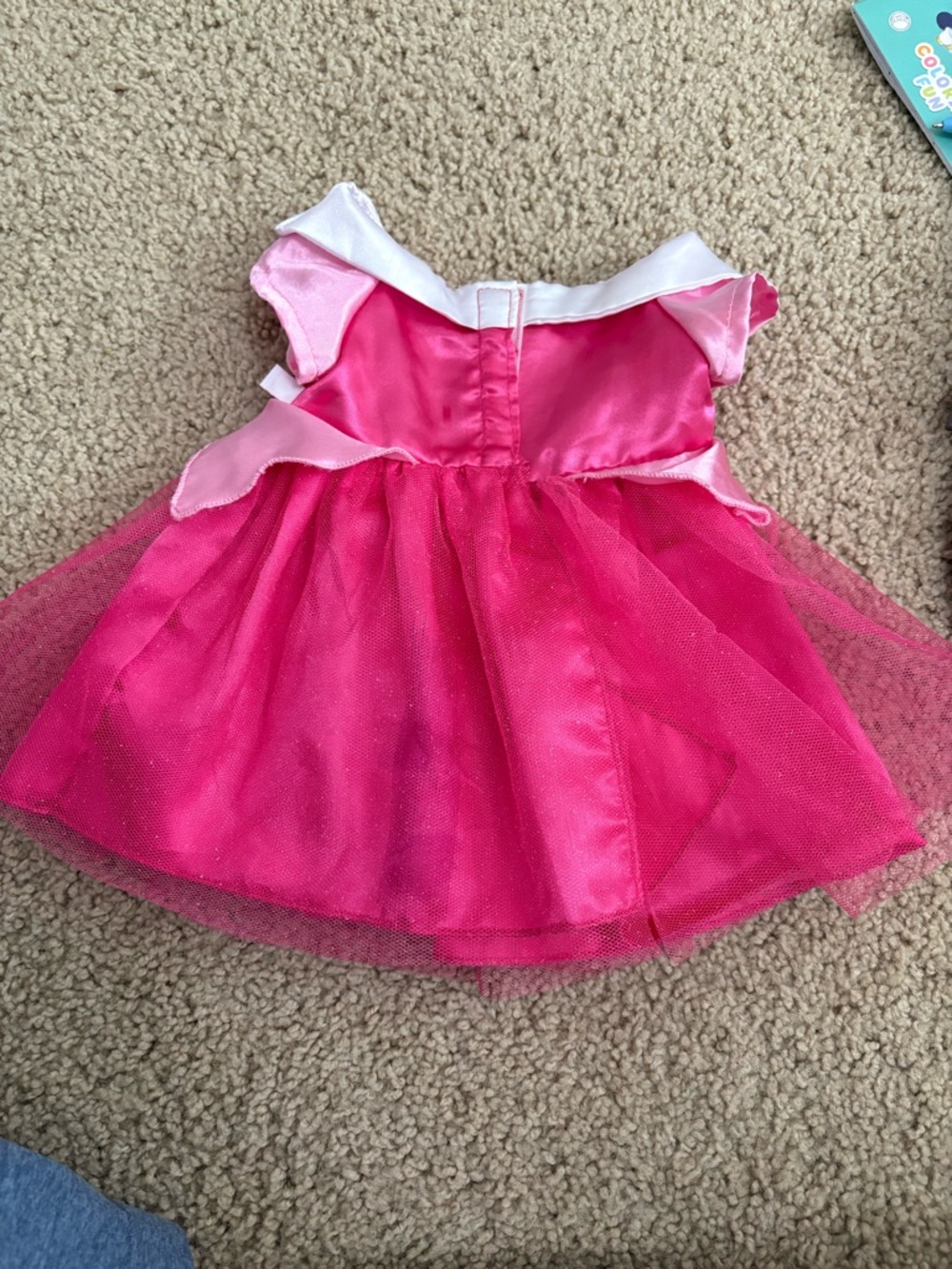 Build-A-Bear Pink Sequin Sleeping Beauty Costume - Picture 2 of 3